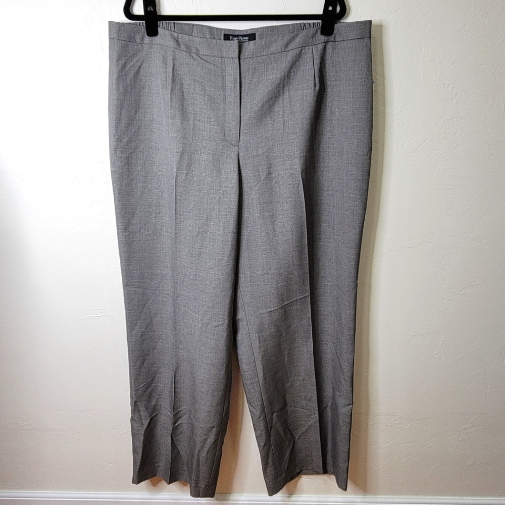Evan Picone Grey Suiting Trouser Pants